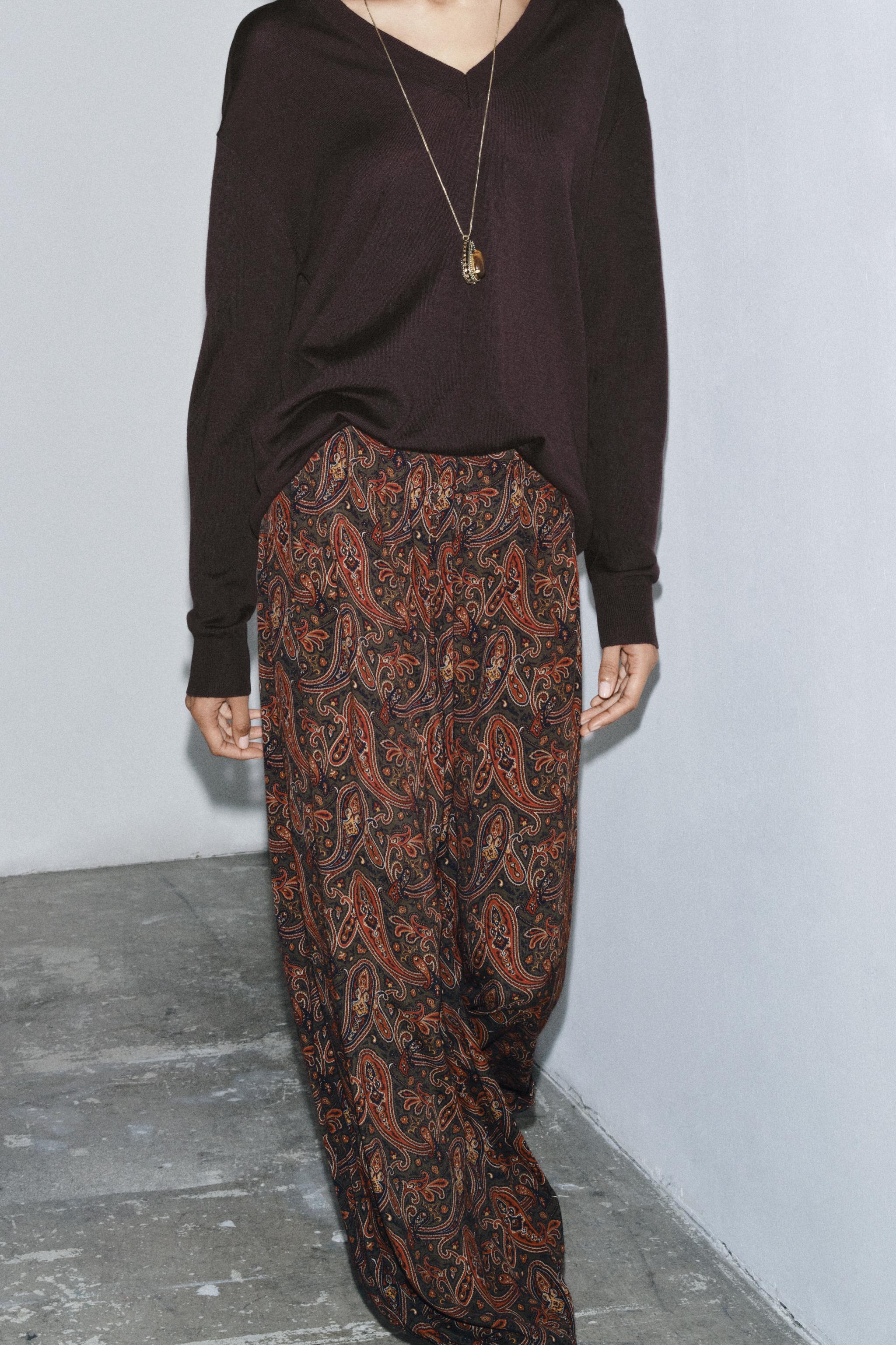 PAISLEY BLOOMER PANTS ZW COLLECTION